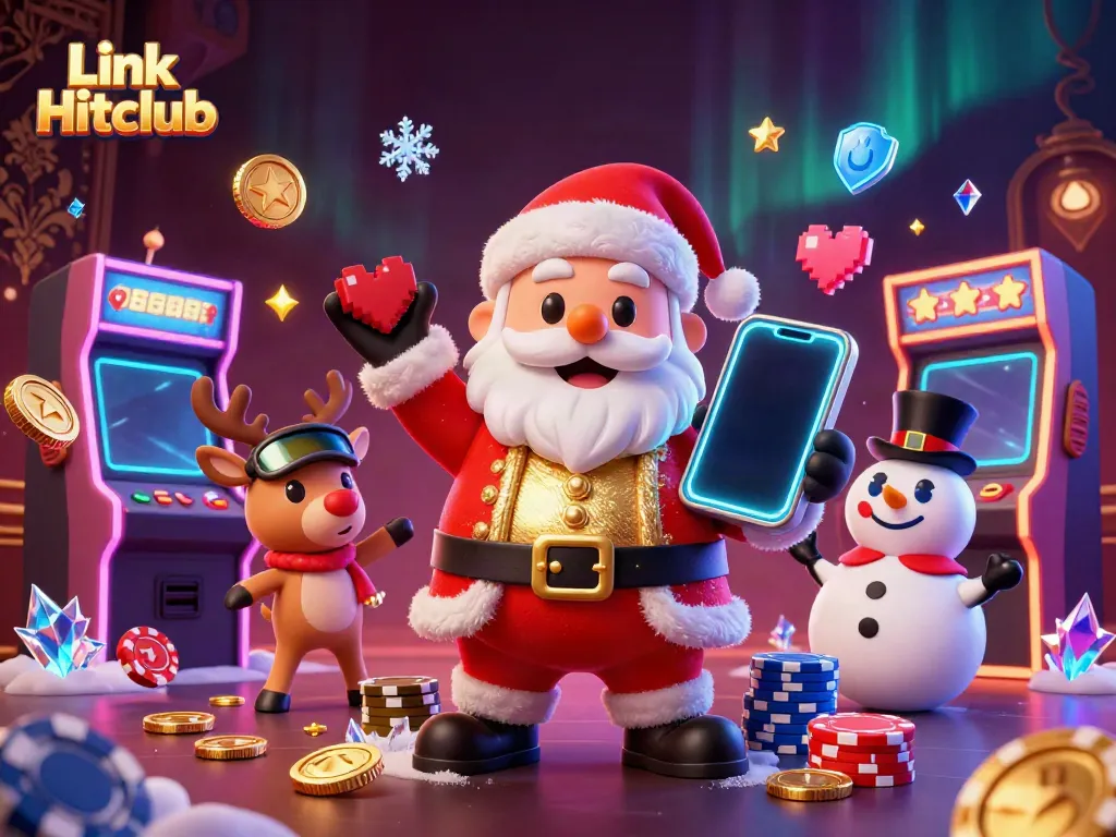 Ignite your gaming with Link Hitclub's colorful casino experience featuring animated characters.